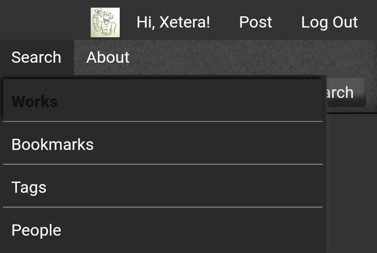 6. Searching works. There are two main methods to search works, here is how to use either.- Work Search: Can find extremely specific works, and allows you to manually type in each tag category. This is the method I use use the most, because it's user friendly and I'm picky.