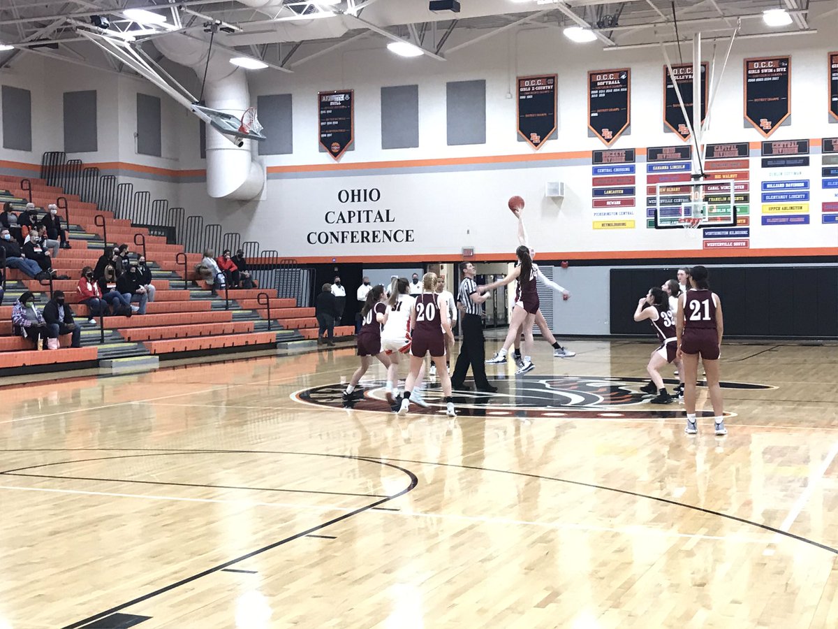 Hayes lady Pacers tip off v Canal Winchester in first round tournament play tonight!