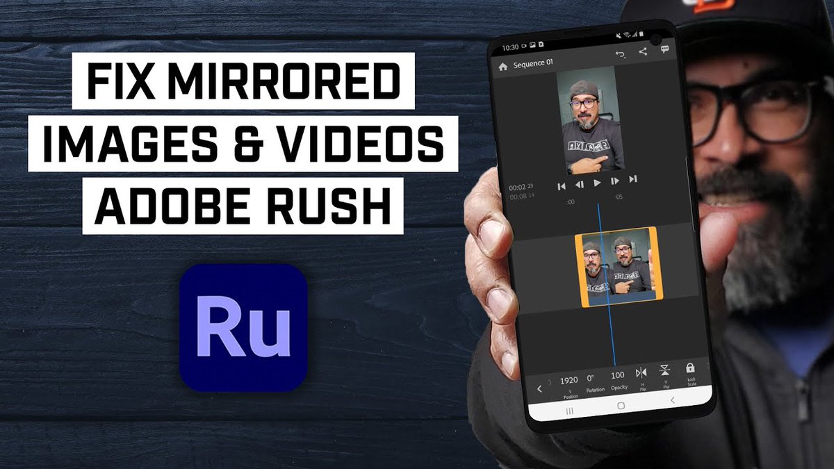 AdobeVideo's tweet image. Learn how to mirror or flip images in #PremiereRush with this easy how-to from @ClaudioZavalaJr.

adobe.ly/37qGrKN