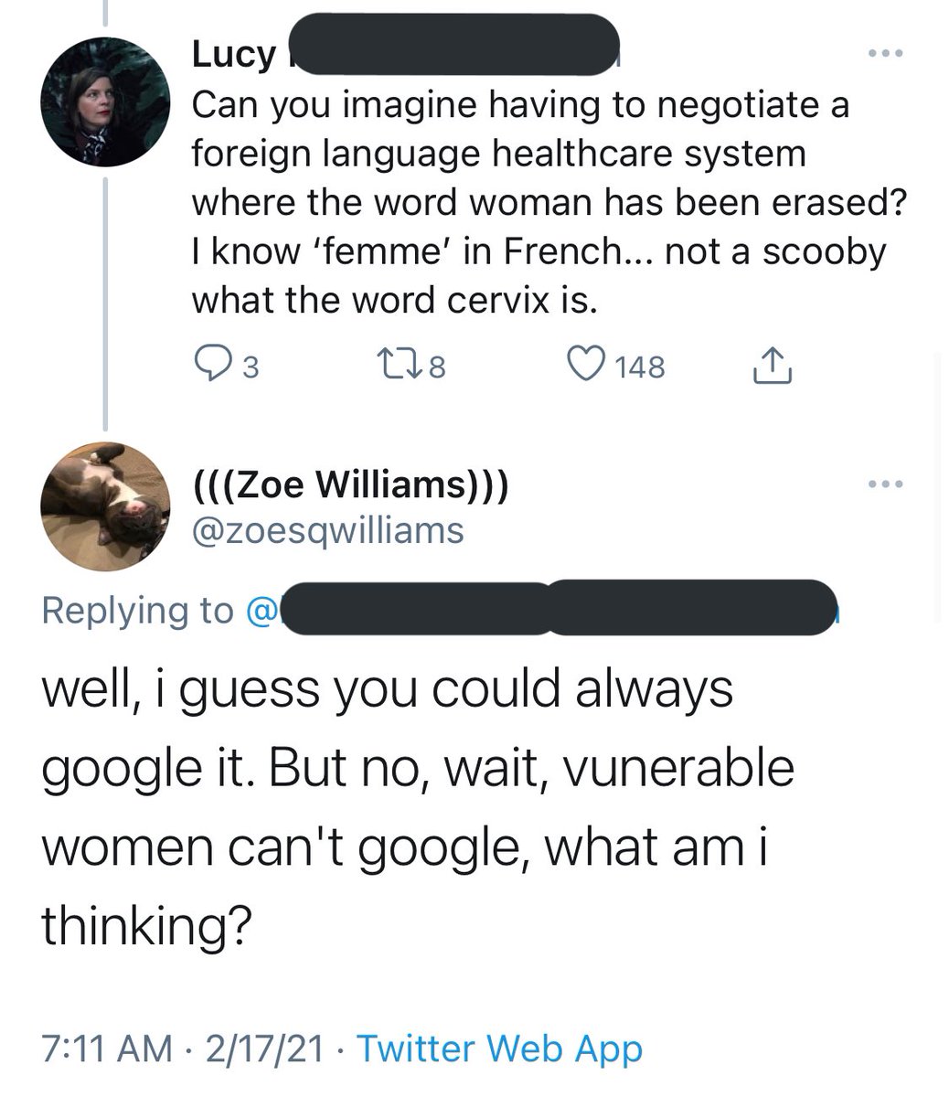 If you ever want to throw a fancy term at idiots like Zoe, tell them about epistemic injustice, aka “not knowing that you don’t know what you don’t know.” A thread about knowledge—and words—in feminism.