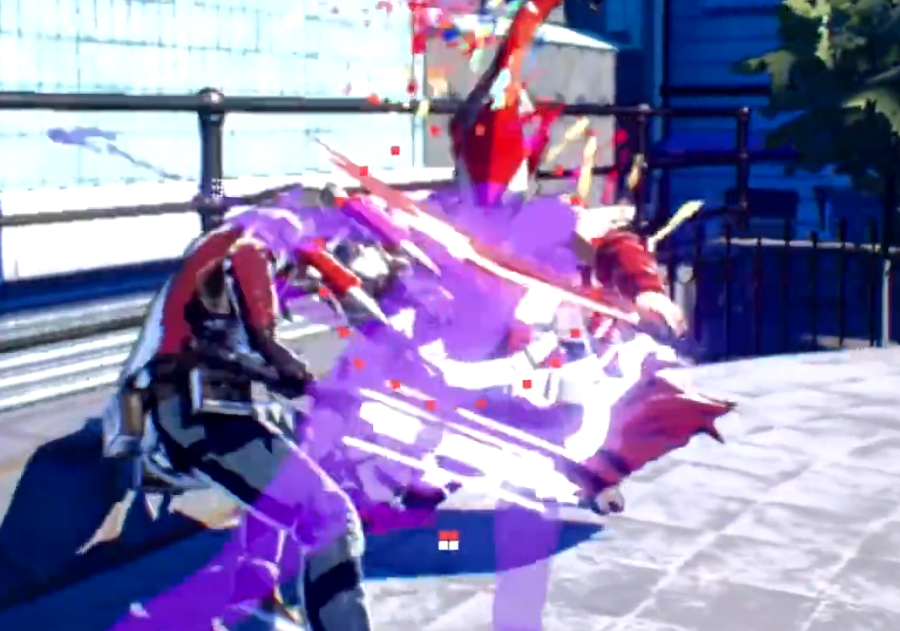 Though I do not know if it's a boss fight, there seems to be one more alien. A katana and claw/pile driver wielding fighter.