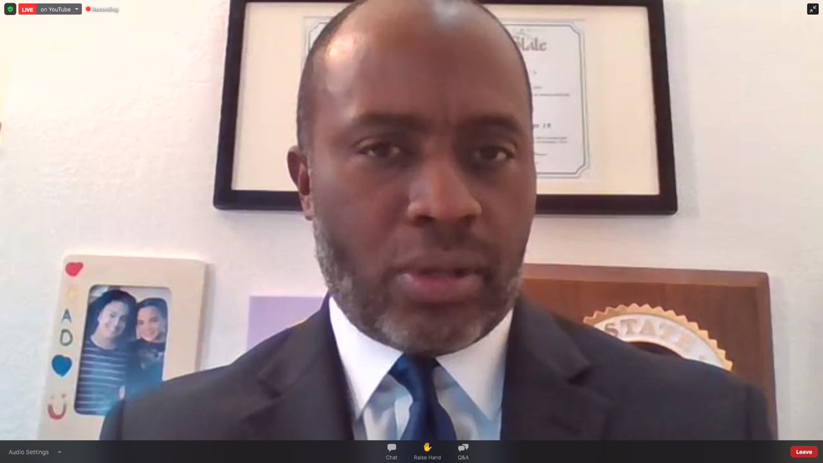 State Supt. <a href="/TonyThurmond/">Tony Thurmond</a> today joined the event "Black Minds Matter: Addressing Disproportionate Suspensions of Black Children and Youth." He spoke about curbing disproportionate suspensions of Black students and CDE's initiatives to address this issue. 

youtu.be/9IXgbRMkJUk?t=…