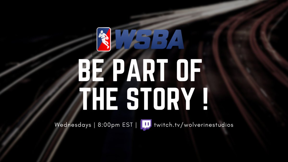 wolverinestudio's tweet photo. The @WSBAHQ is back tonight as we head into the trade deadline with a short sim. Join us at 8pm and see how the first few days of February unfold, how will Boston deal with their major injury and Brooklyn and NY make a deal!

See you at https://t.co/g7owggAZpg

#streaming #Twitch https://t.co/865MmiZnaw