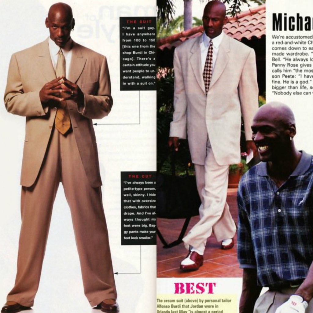 michael jordan suit pants
