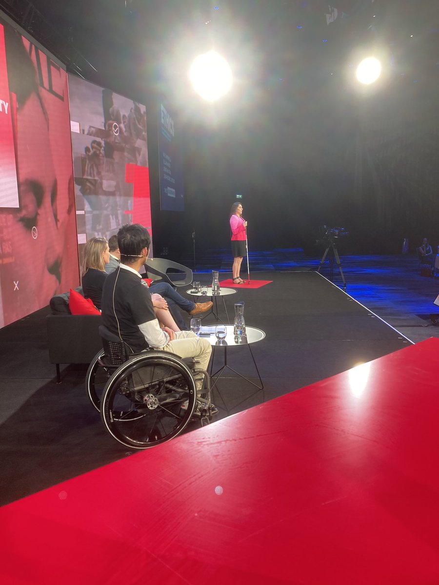 RogerRdharris's tweet image. #codazero Ethics gets underway with Nas Campanella first blind news reader from Tripple J now on ABC news