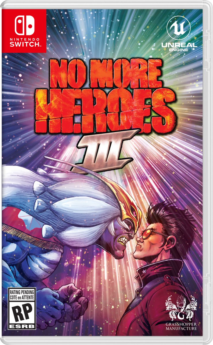 Here is the No More Heroes 3 box art in full quality!