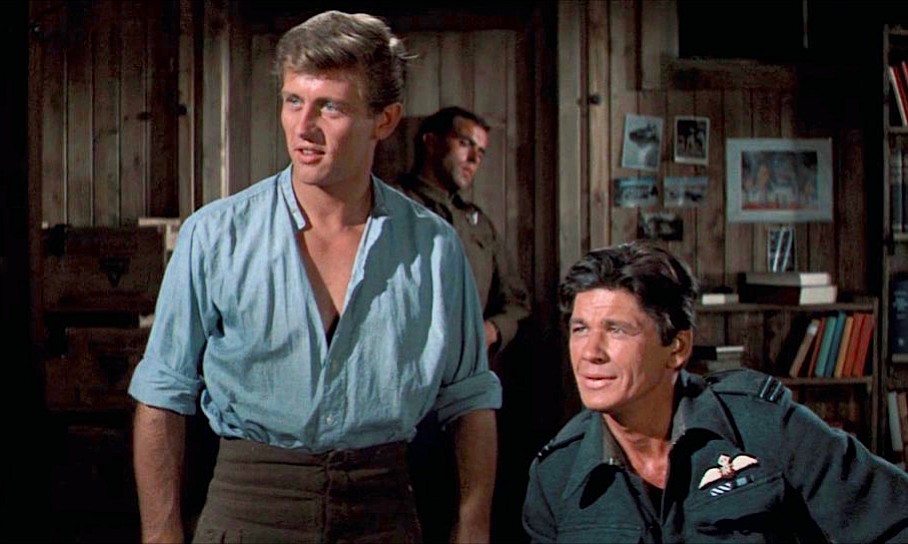 Happy 85th Birthday to 🇬🇧British actor and singer #JohnLeyton #BOTD in 1936 in #FrintonOnSea #Essex, seen here with co-stars #SteveMcQueen #JamesDonald Sir #RichardAttenborough and #CharlesBronson in the American epic war film 'THE GREAT ESCAPE' (1963) dir. John Sturges