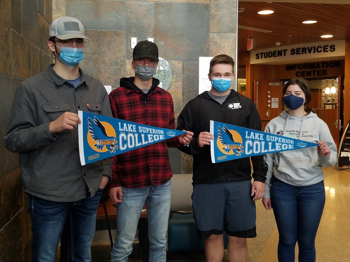 A day <a href="/LSC_Duluth/">LakeSuperiorCollege</a> well spent with these seniors and future college students!  Thank you for a great tour and for welcoming our group! #isd2580