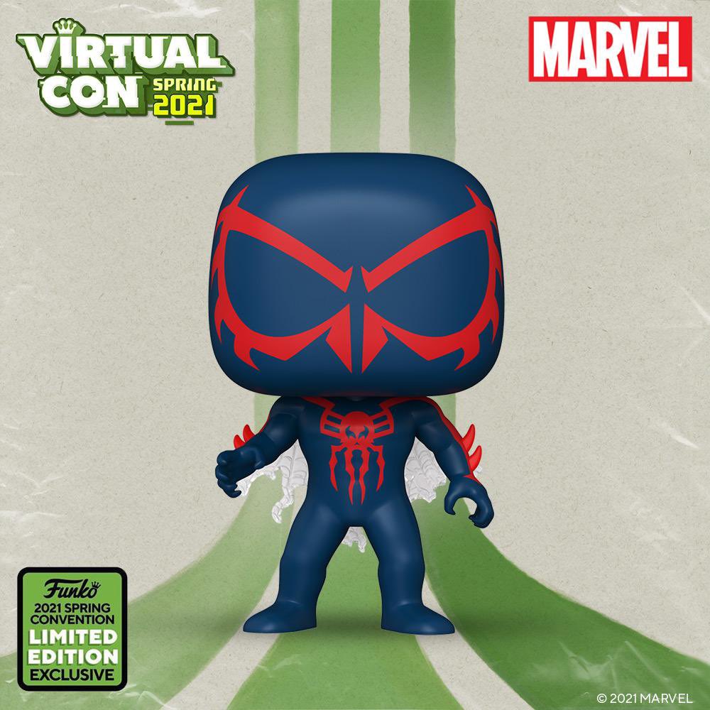 RT @DisFunko: Funko Virtual Con Spring 2021: Pop! Marvel: Spider-Man 2099 #FunkoECCC #ECCC #FunkoVirtualCon https://t.co/qEubVDyoQL