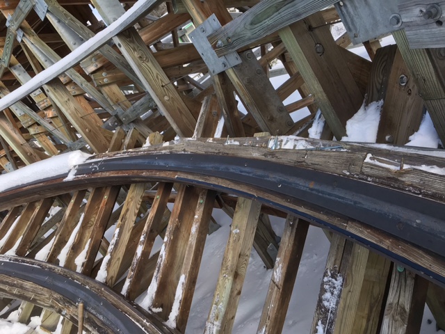 Winter ride maintenance continues! Roar-O-Saurus got some upgrades in the last month and riders can now expect a smoother experience overall, but especially in the final turn as the train enters the station. 
The countdown to summer is on!