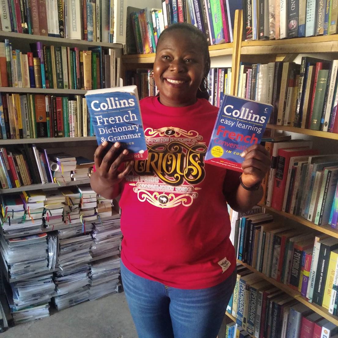 Books2Africa's tweet photo. Every book you donate or shipment you fund is putting:
- A smile on beautiful faces 😀
- Knowledge in great minds 💡
- A bright future in mighty hands 💪
You donate, we deliver
Support #Books2Africa at https://t.co/AUx0dezZZF
#BookInHand
#Delivered
#EducationMatters
#SDG4 https://t.co/P8iPF451Pr