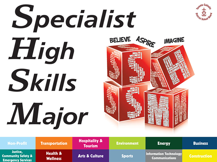 TCDSB's tweet photo. NEXT WEEK: Specialist High Skills Major Virtual Info Session for families of grade 7- 10 students

🕖 February 24 from 7- 8 pm

↪️ https://t.co/eNnlxTTblZ https://t.co/bJ4drUVwrN