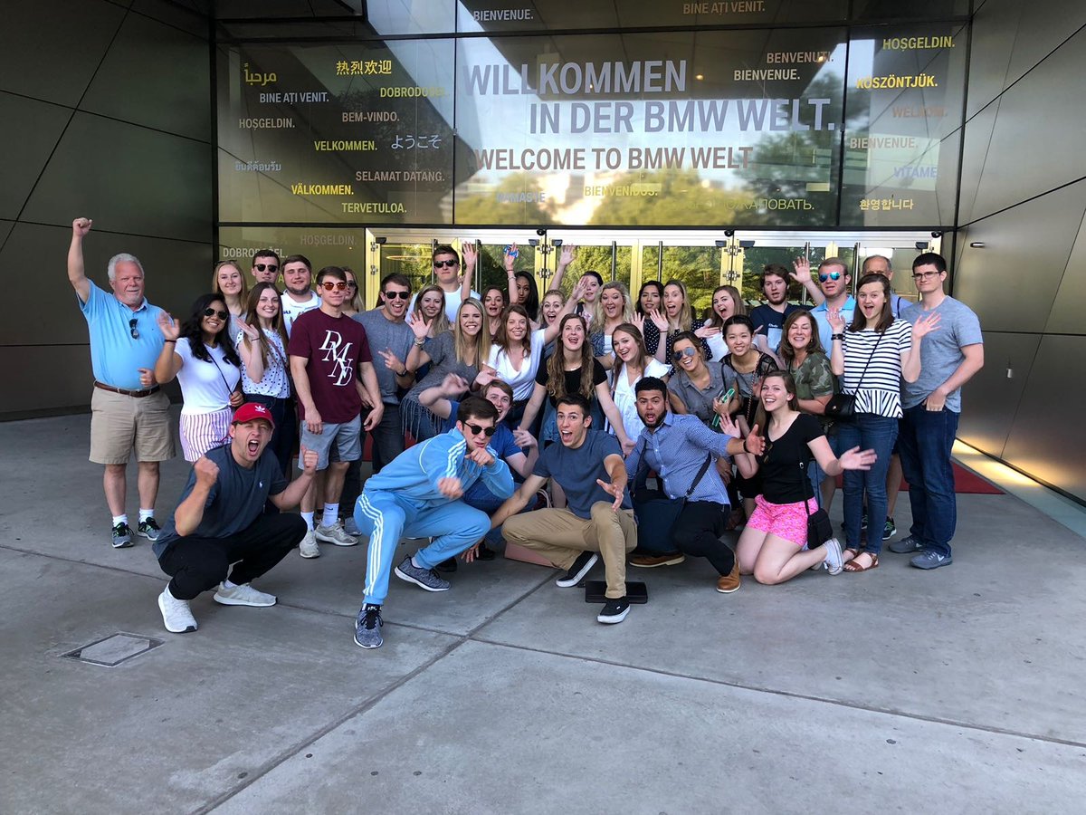 Selfies with super cars at BMW Welt? Check 

Traditional German Beer at the Chinese Tower? Check

A filled out &amp; submitted program application? Do it Today!

Visit l8r.it/AuEZ to secure your spot on our upcoming Summer Germany program.