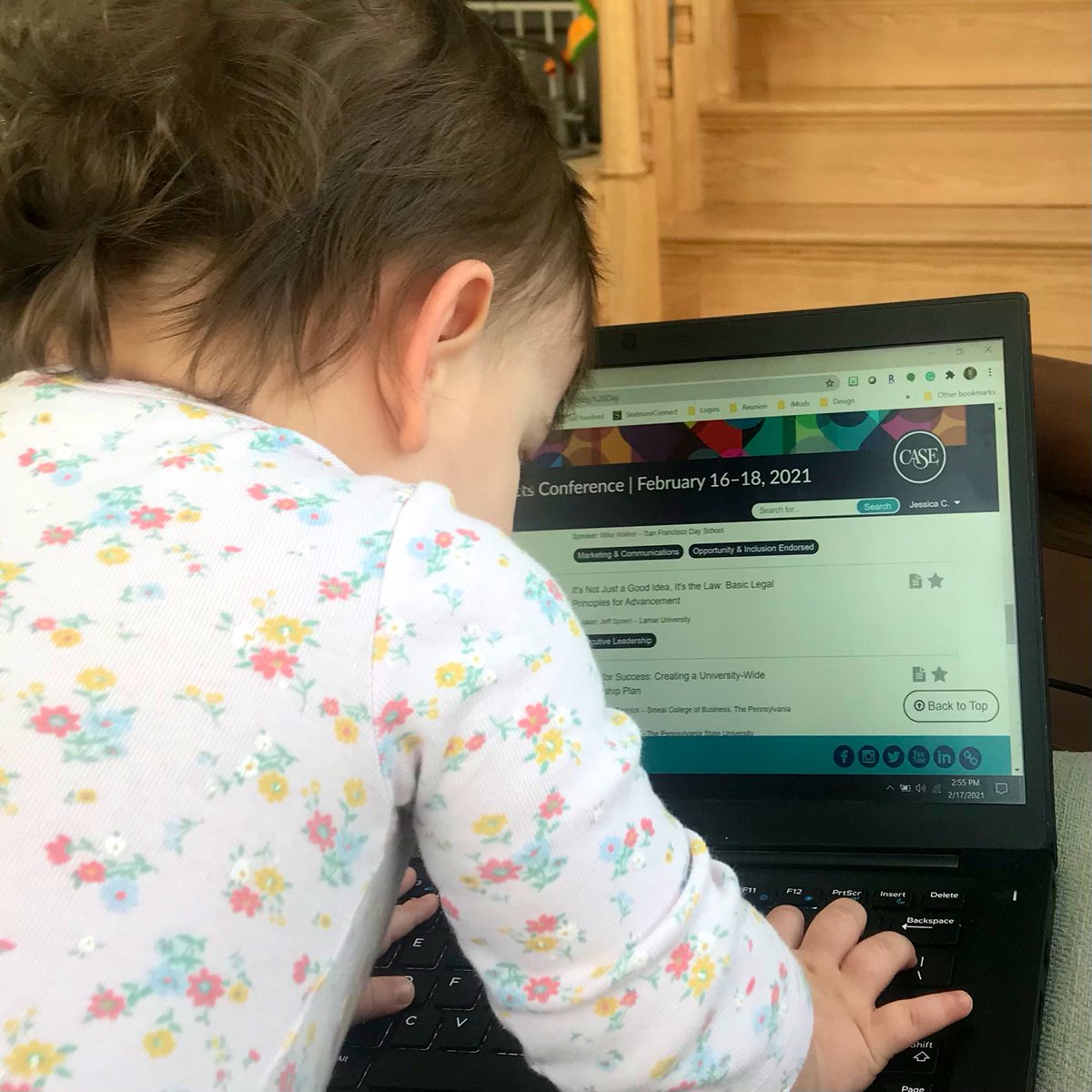 JLCellini's tweet photo. Someone’s having a hard time deciding what session to attend next! #CASEAllDistricts @CASEAdvance #CASED2 @CASEDistrict2 https://t.co/6R78LlqAlS