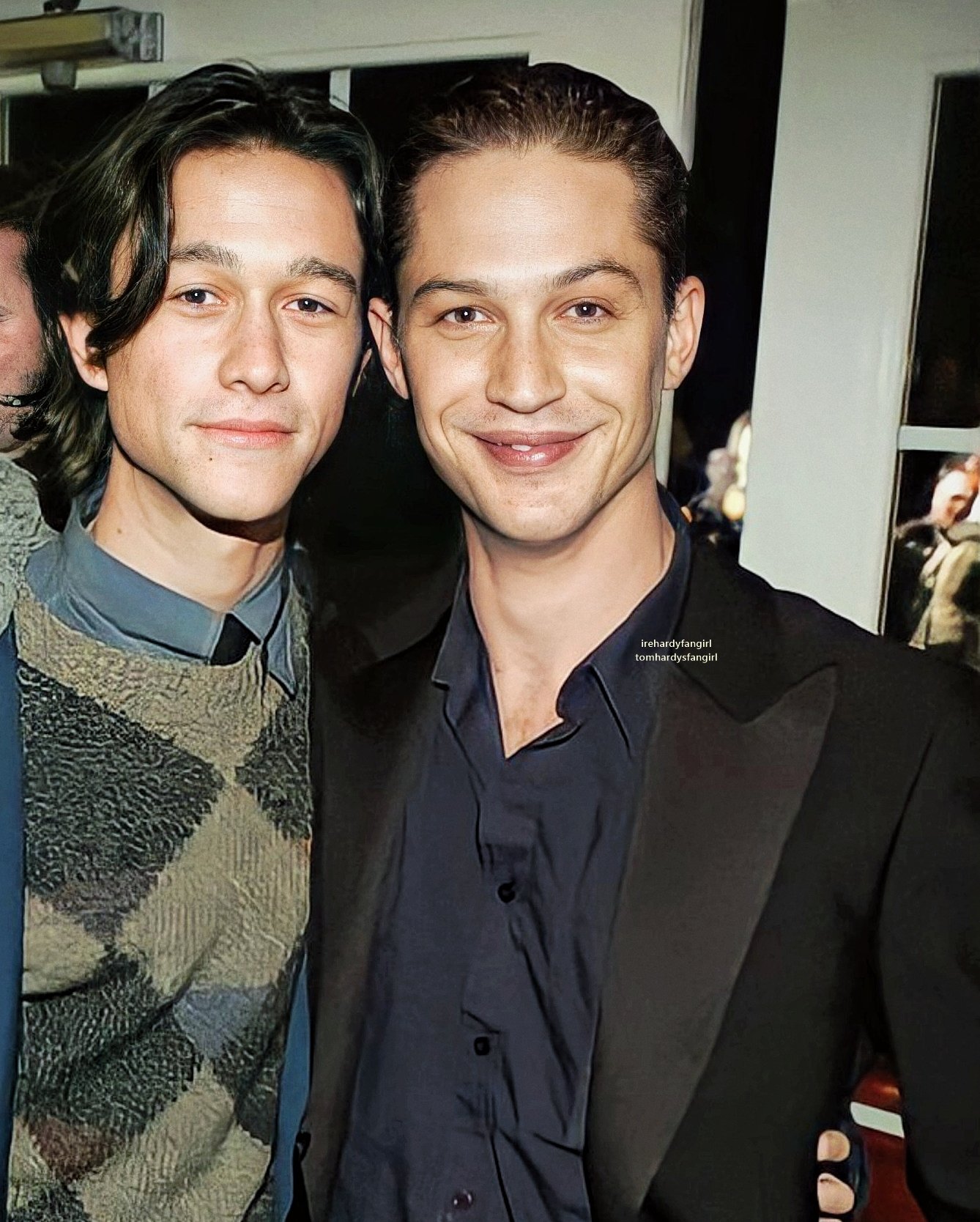 Joseph Gordon-Levitt & Tom Hardy   Happy Birthday to JGL !  