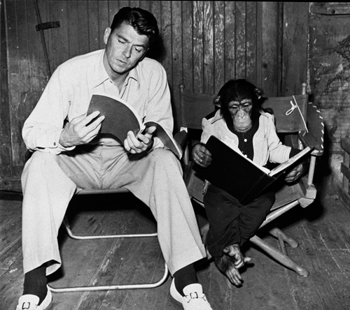 NytimesObits's tweet photo. Ronald Reagan, celebrated supporting actor, dead at 93. https://t.co/v5jJoUq57s