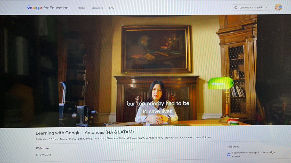 amymdodson's tweet image. Excited to see what @google has for @GoogleForEdu with Learning with Google today. Thankful for snow day learning! #googleET