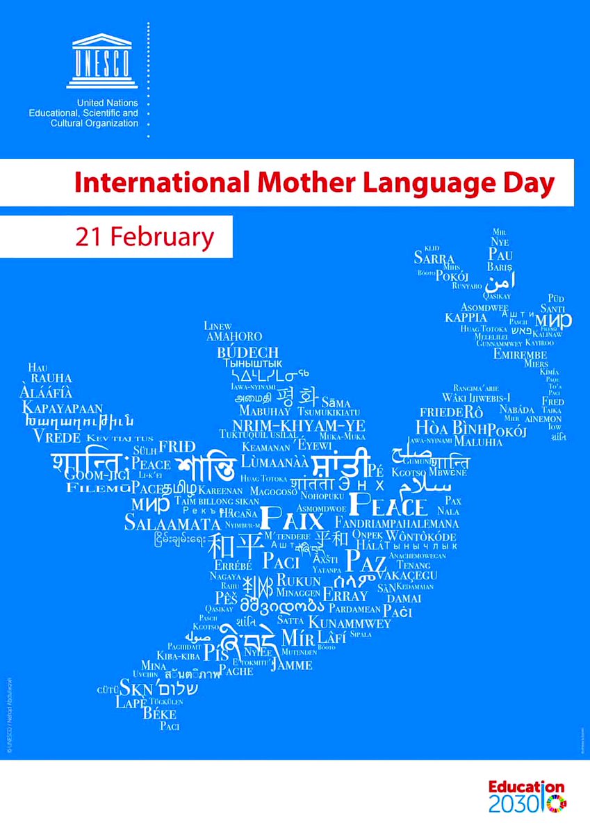 SpeakinFluently's tweet photo. Which language will you celebrate on #MotherLanguageDay on 21st February?

Then which others will you add to the list for #MultilingualDay on 27th March!?

#MultilingualIsNormal https://t.co/Xsl61ZWc2l