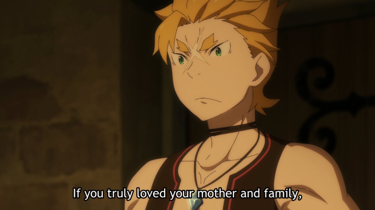 He attacks Garfiel as well, questioning the validity of his feelings. To Roswaal, who lived by a single obsession for 400 years, Garfiel readily embracing change is hard to believe.And by embracing that change, Garfiel, like Subaru, ascended from being a pawn in Roswaal's game.