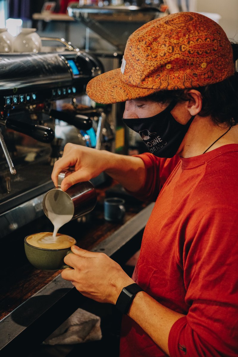 KeystoneSteep's tweet photo. We know life in the mountains is a bit different for everyone. So whether today is your work day, weekend, or vacation day, we are here to be your source of caffeine. ☕️🤘🏻✨ https://t.co/ESgus9j5ID