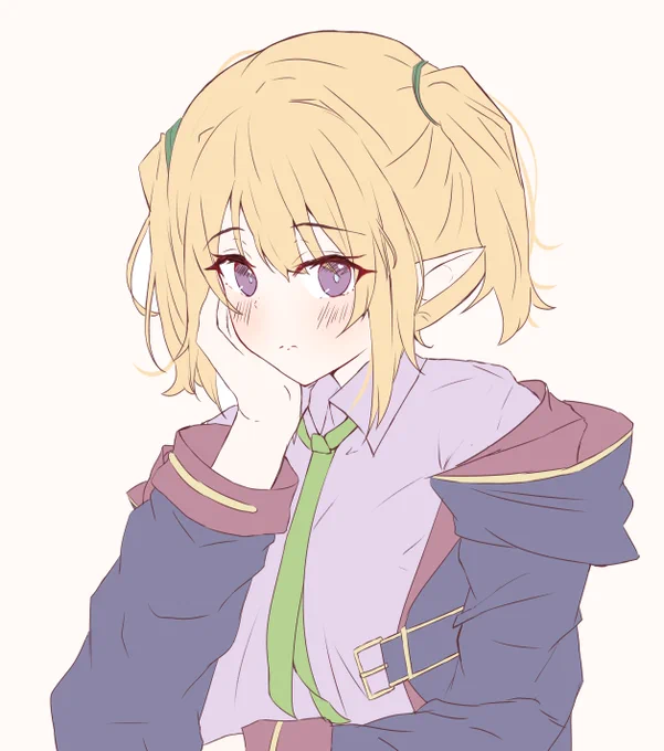 寝る前のらくがき
気が向けばちゃんと描き上げます～ 