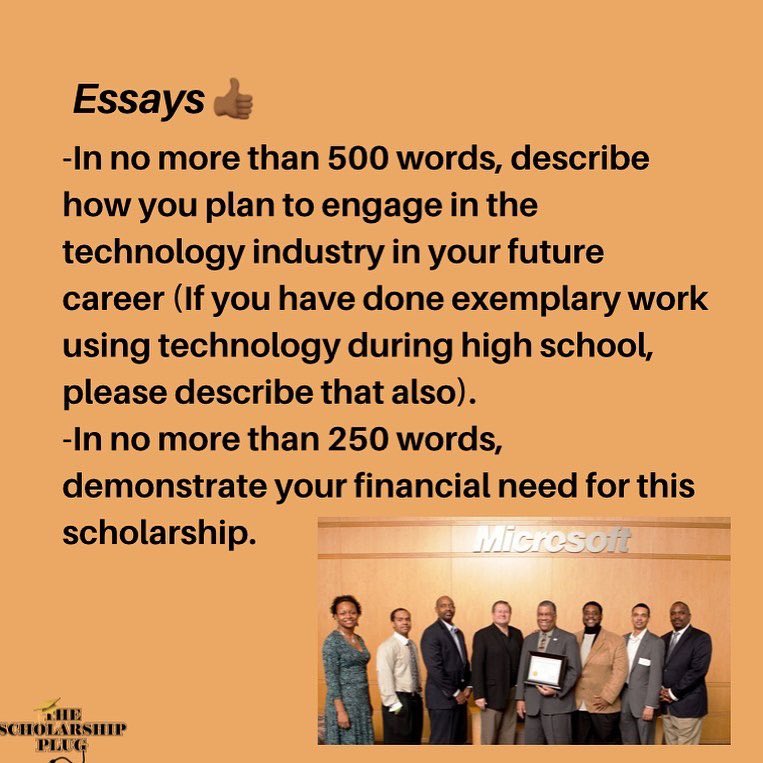 Cntr4PreCollege's tweet photo. Repost from @ScholarshipsUSA . Be sure to apply to the Blacks at Microsoft Scholarship by March 31, 2021! 

#Microsoft #BAM #scholarship #March31st #2021Grads #HSSeniors #collegesuccess #centerforprecollege #runewark https://t.co/7FSzzP7RME