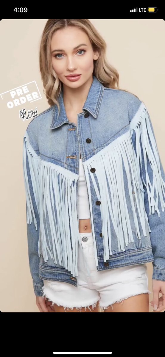 omjismyname's tweet photo. My boutique is doing a preorder on these cute jean jackets 😍

They will be $90 (preorder payment split up)

Message me for details and check out @TurquoiseTwo ✨ https://t.co/RfGDOifpq5