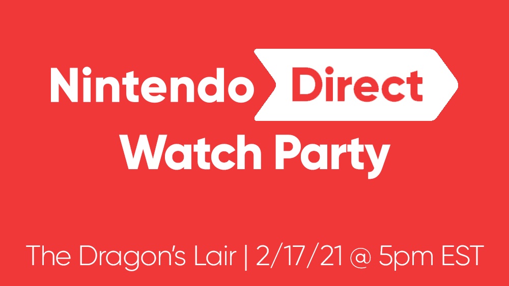LairOneonta's tweet photo. Come watch the Nintendo Direct at the Dragon's Lair on the big TV today @ 5pm! :D https://t.co/i1k5bEyzLY