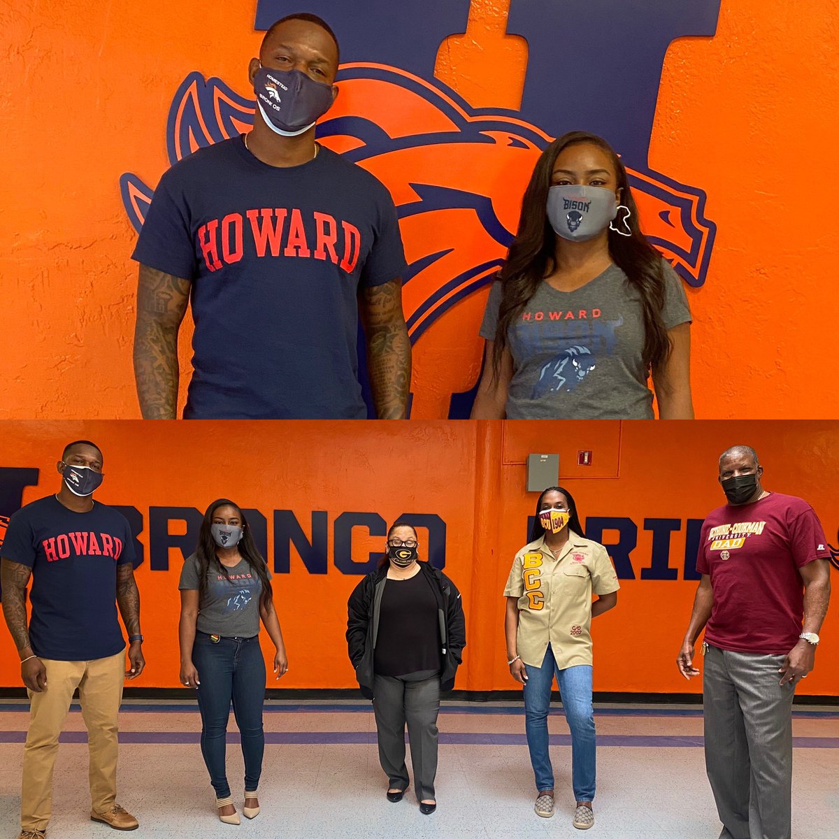 LaurelynnYoung's tweet photo. Homestead SHS HBCU Homecoming Edition. HBCU T-shirt day 🖤💛🤎 https://t.co/dSbsoMo15y