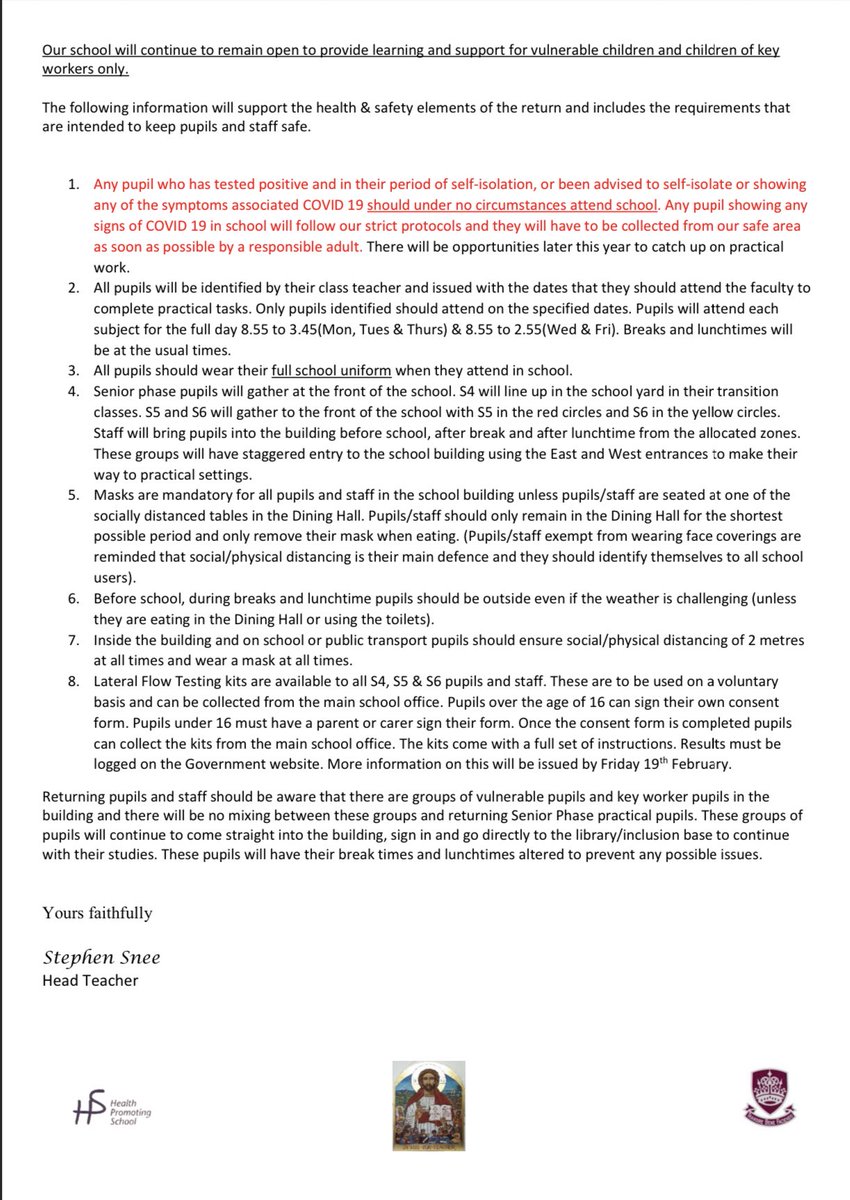 St Margaret's HS tweet media