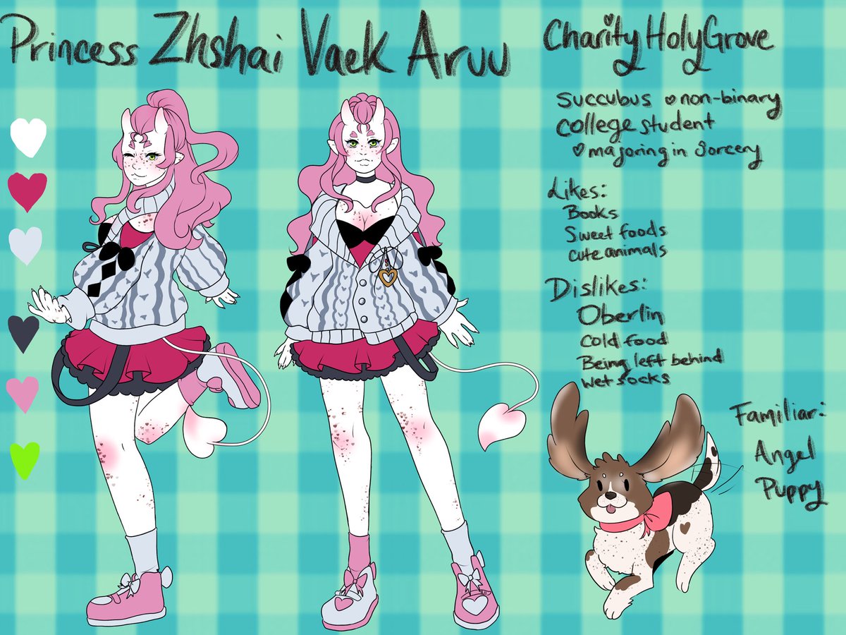NichroniclesArt's tweet photo. I’ve had this sitting around and I wanted to share my character sheet!! 

Get to know a little bit more about, me! 
Sorry my handwriting isnt the best 
#Vtuber #ENVtuber https://t.co/0Cip4fVDYk