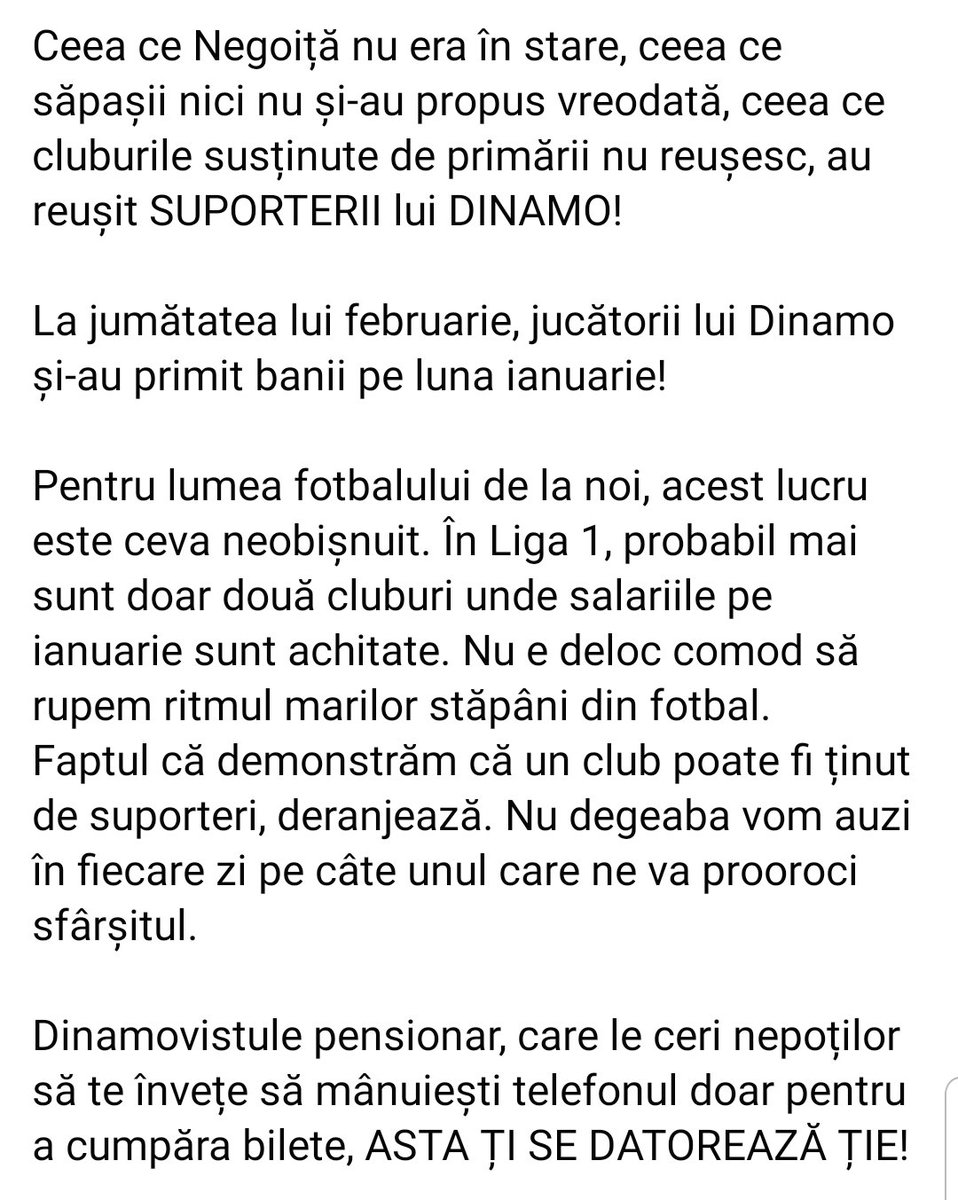 FC Dinamo București 1948 tweet media