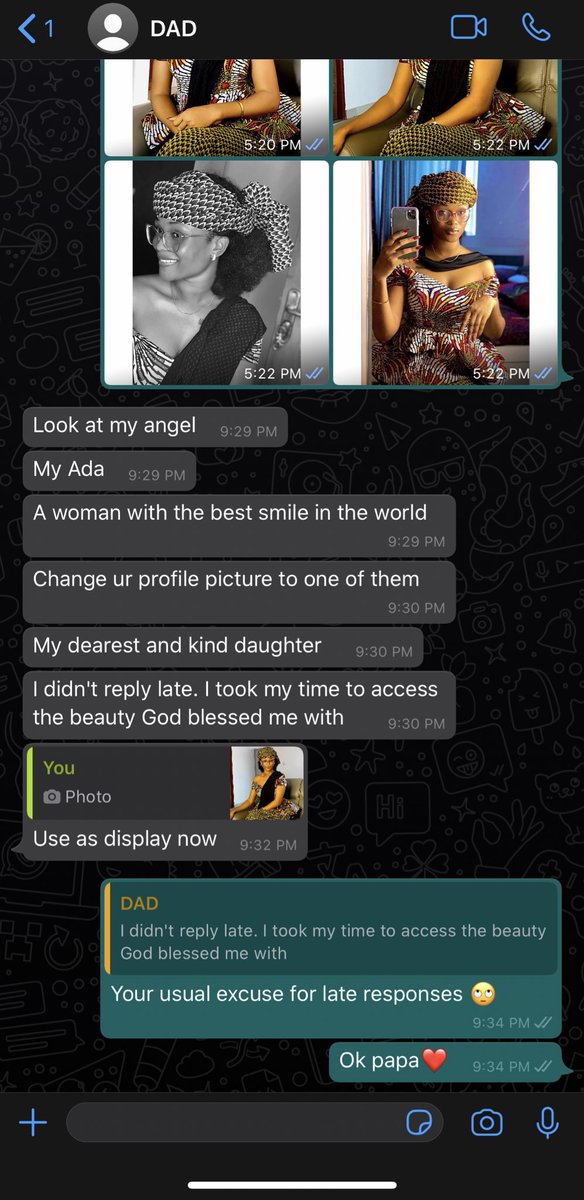 My dad 🤝 gassing me up