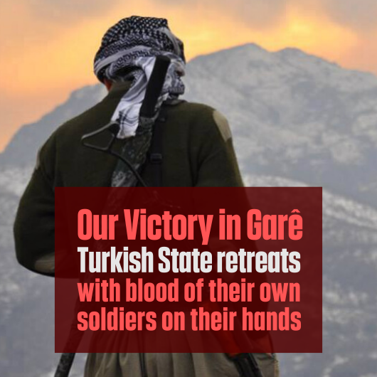 Our Victory in  #Garê The  #Turkish fascist state's defeat  Their crimes in  #Garê + propaganda The aftermath The complicity of the international press Importance to continue with actionsRead and spread  this important thread!  #SmashTurkishFascism1/13