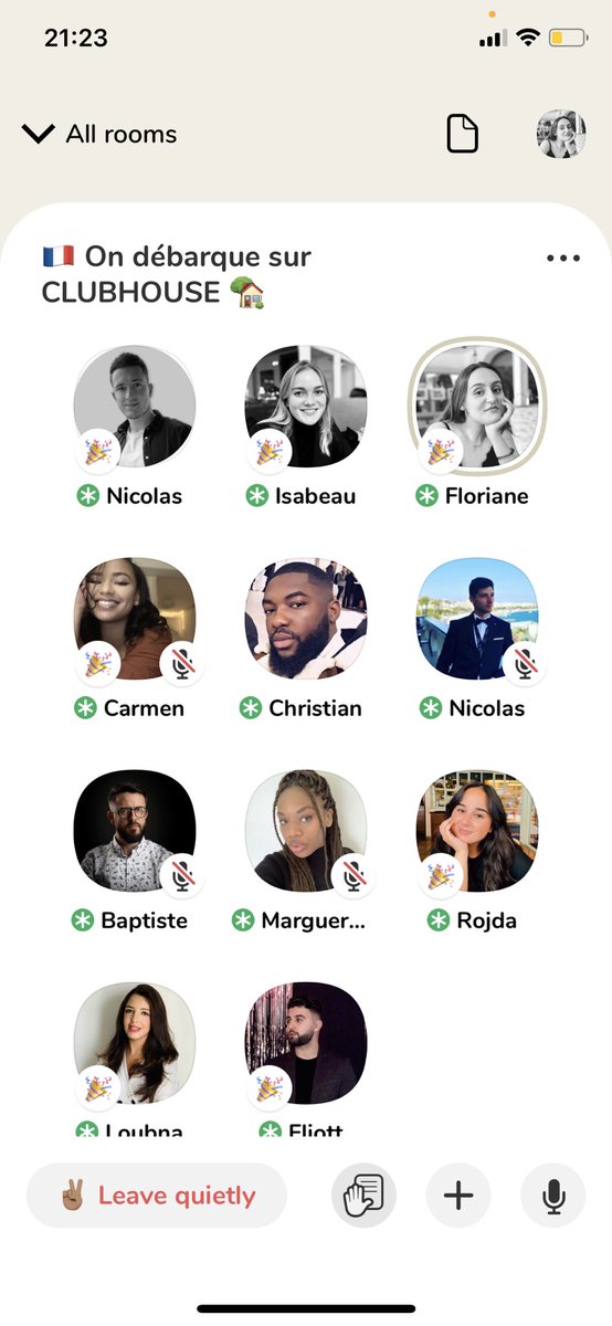 La team #MBADMB online sur #Clubhouse ! 🗣

Thanks <a href="/isabeausmn/">Isabeau Simon</a> &amp; <a href="/nbouchand13/">Nicolas Bouchand 🔱</a> pour l’initiative 🚀

Join us : joinclubhouse.com/room/xno8Nwla