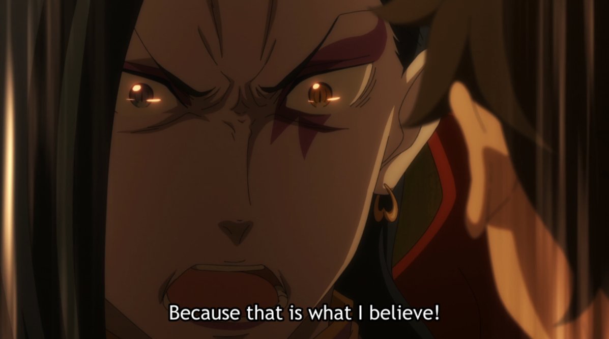 To Roswaal, remaining stagnant is a weakness everyone has, including himself—and as something he knows well, it's a weakness he can use to manipulate others. People not changing, people being attached to one thing only—these are all traits he can exploit in others.