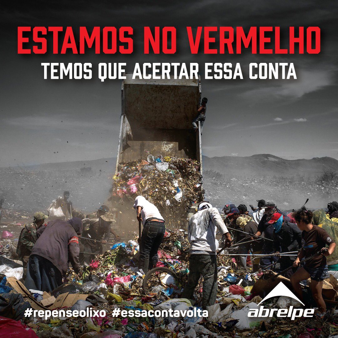 #Lixões são os locais mais poluídos do planeta que contaminam continuamente o meio ambiente e prejudicam a saúde das pessoas, apresentando condições insalubres de trabalho com constante risco à vida. Seu encerramento é urgente porque #essacontavolta