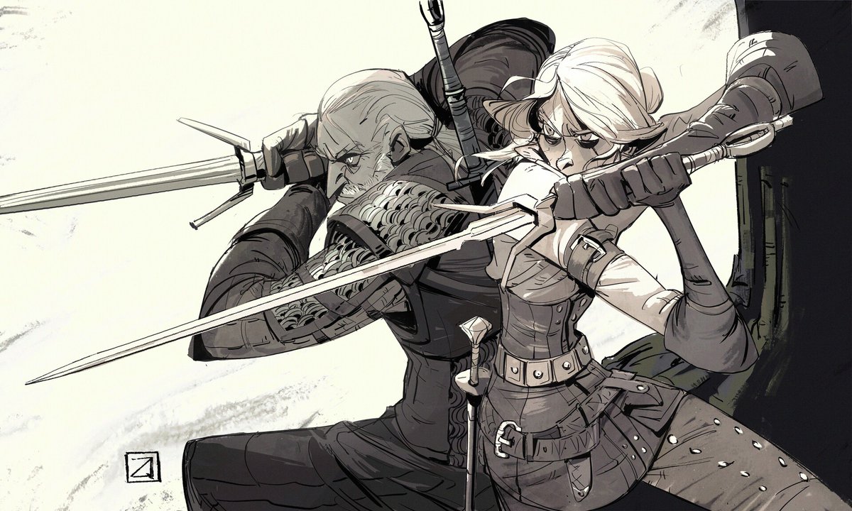 Fan art | The Witcher 3 - The Wolf and the Swallow

Artist: <a href="/zqu_art/">zqu_art</a>