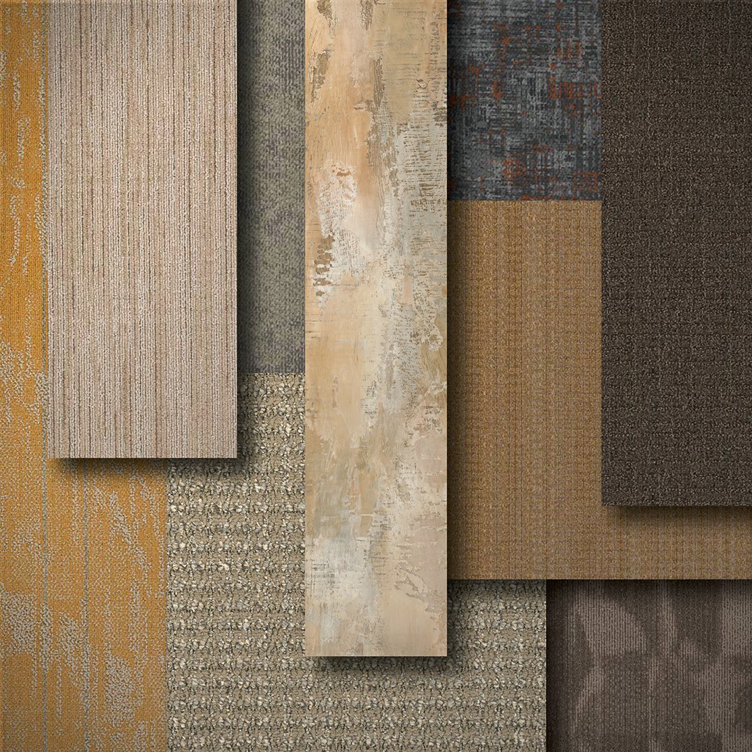 EFContract's tweet photo. Keep it natural with Melange's weathered woodgrain pattern and coordinating earth-toned products. 

#lvt #lvtflooring #flooringsolutions #commercialinteriors #workplacedesign #corporateinteriors #commercialflooring #workplaceinteriors https://t.co/AIfKLXvyAG