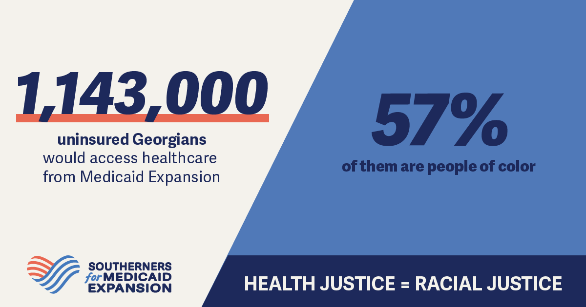 Medicaid expansion is a key step to making sure that Southerners—and especially people of color—can access lifesaving health care during this pandemic. #South4MedEx