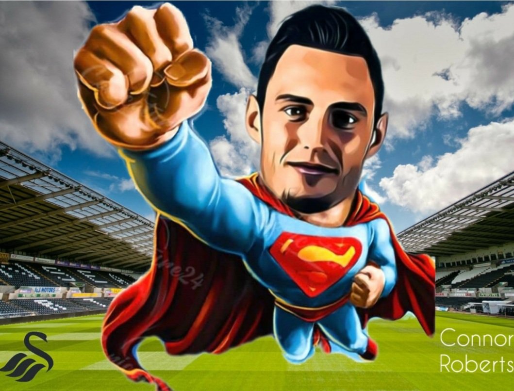 Ieuan_Swan's tweet image. Super Connor Roberts!!!!!!!! 
#Swans #SwanseaCity #SWAvFOR
