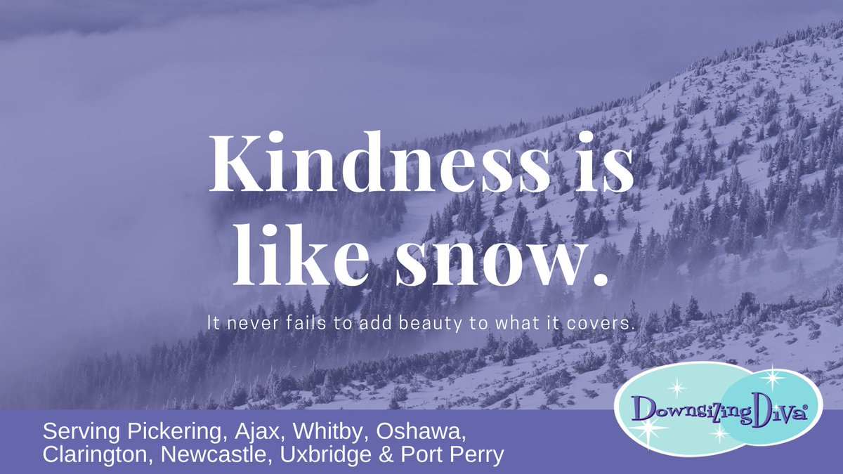 DownsizingDivaD's tweet image. Carry out a random act of kindness, with no expectation of reward, safe in the knowledge that one day someone might do the same for you.  ~ Princess Diana

Happy Random Act of Kindness Day!

#downsizinginPickering #downsizinginWhitby #downsizinginOshawa