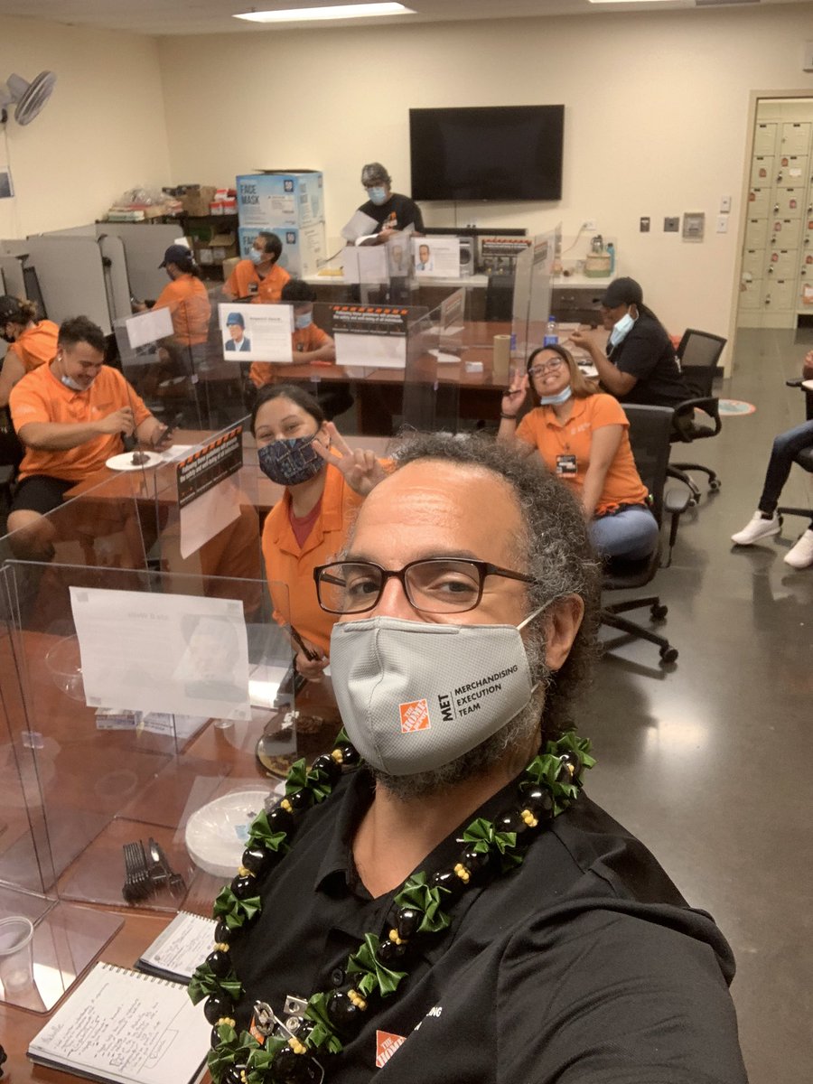 Big Mahalo to the team at #hd1706 #kapoleimet for the surprise birthday party! I was def shocked ! I thank God and I thank y’all so very much ! I def feel like family !#hdohana #homedepotkapolei #hdmet #metteam <a href="/NicoleKristin2/">Nicole K Cox</a> <a href="/Joanou_Robert/">Robert Joanou</a> <a href="/FranMareko/">Fran Mareko</a>