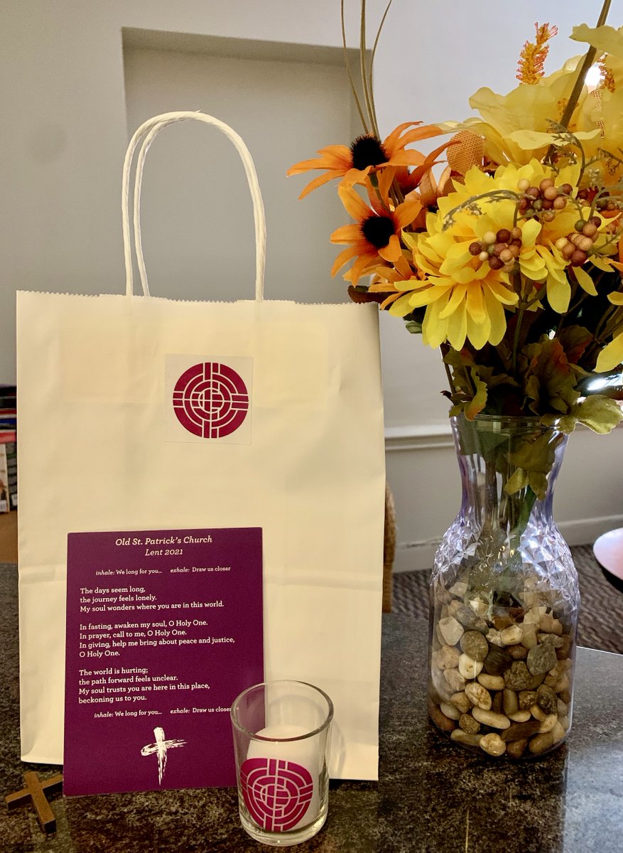 relforcon's tweet photo. Thank you to Old St. Patrick Catholic Church in Chicago for these fantastic #Lent kits! Conference Staff will make good use of these over the course of the next 40 days. #WeAreOSP https://t.co/XKR1j5l1zZ