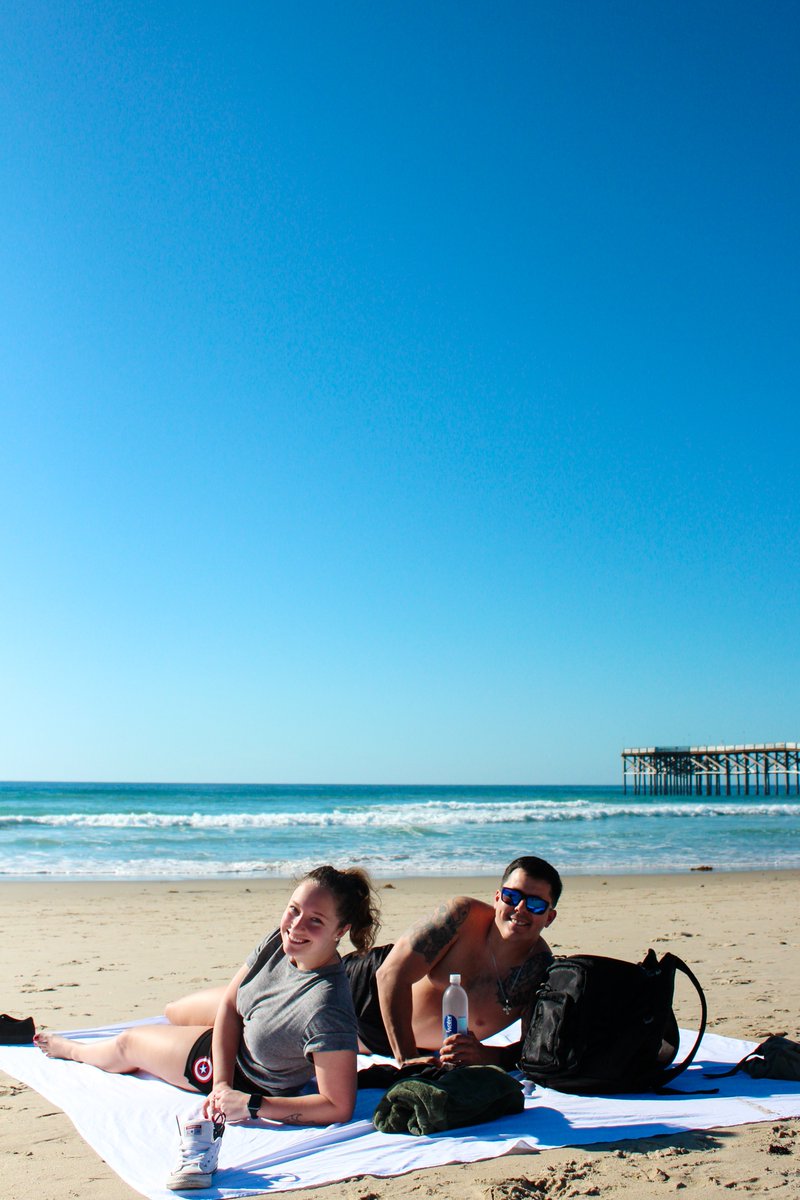 OceanParkInnSD's tweet photo. Smiling because we're laying on the beach in February ☀️ #happinesscomesinwaves https://t.co/656R0Nps9z