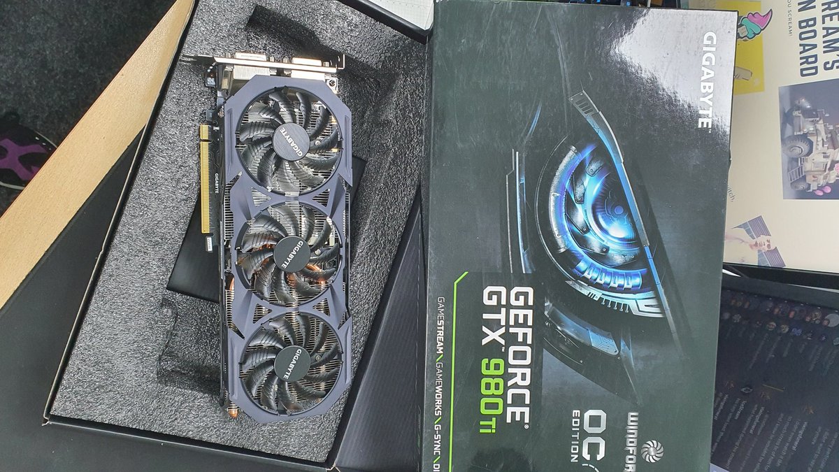1ceStream's tweet photo. Played Warzone and streamed with this new GPU today.. worked like a charm! Definitely a great "budget graphics card! #980ti #nvidia #warzone https://t.co/43nAyGbEQt