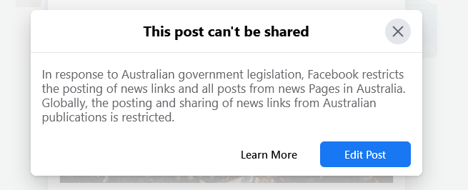 Trying to share an NYT article via URL