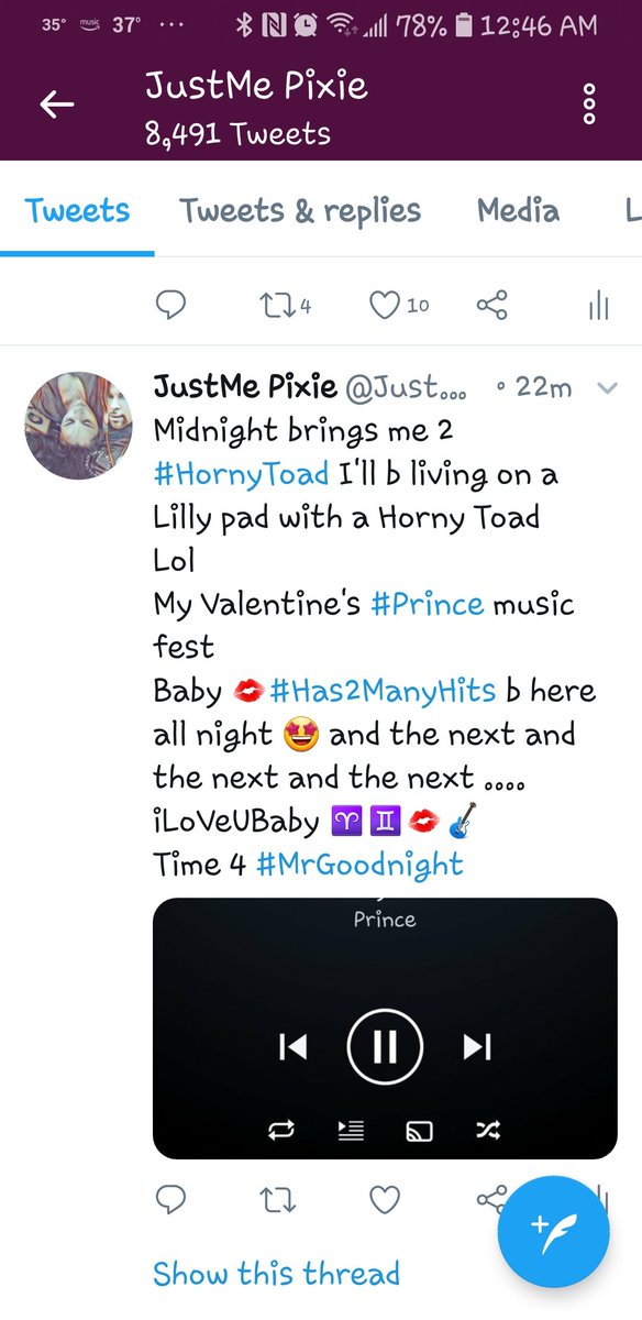 JustMePixie's tweet photo. @NightEthereal Oh my #PrinceEffect 
My cloud photos send me reminders on today this...
I'm sure everyone's does lol 
Here's me 3yrs ago
Valentine's day ♡ https://t.co/v8dqP69UFy