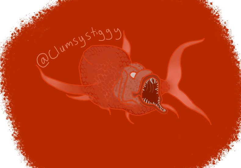 clumsystiggy's tweet photo. this is an ichthyodectid from pietraroja. it was illustrated in a graphic novel (which has animals like baryonyx and scipionyx from the same area). bc the author is a paleontologist, this is presumably an unnamed species.
once again, twitter compresses the hell of my image https://t.co/aPQ5npewD5