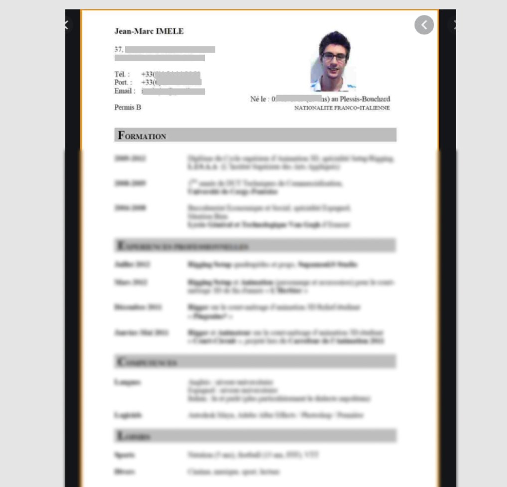 Mais quel métier fais-tu Jean-Marc ?Pourquoi viens-tu importune ma boite mail avec ce magnifique CV en Time New Roman ?Que fais-tu dans la vie ???